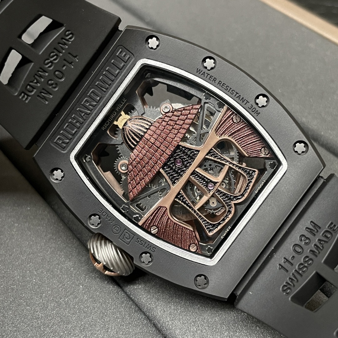 Richard Mille 理查德米勒Rm047 黑武士 飞轮机