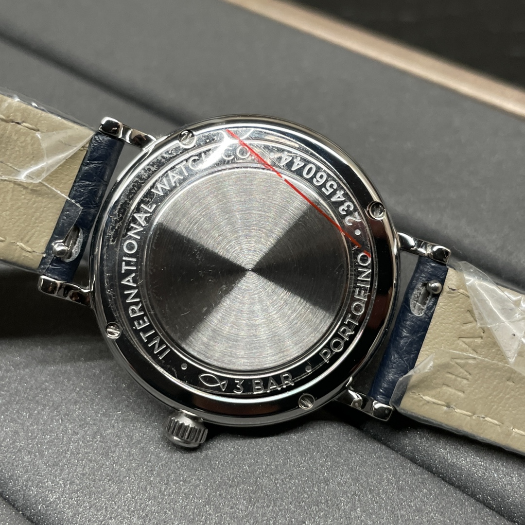 IWC 柏涛菲诺 女款 白壳蓝带