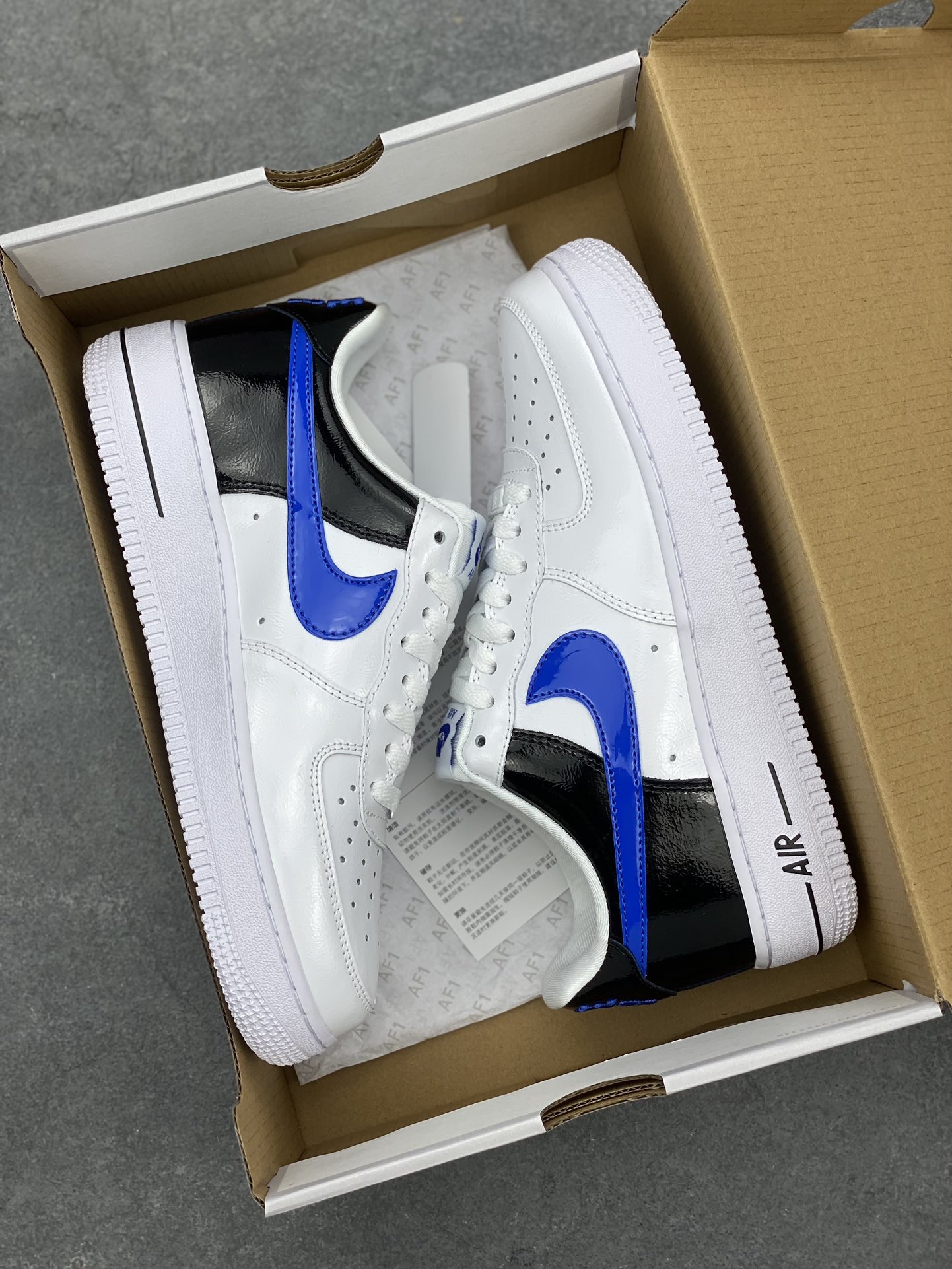 Nike Air Force 1 '07 Low Blue/Black Sneakers - Style DQ7570-400 10 i1687893594 7216 8