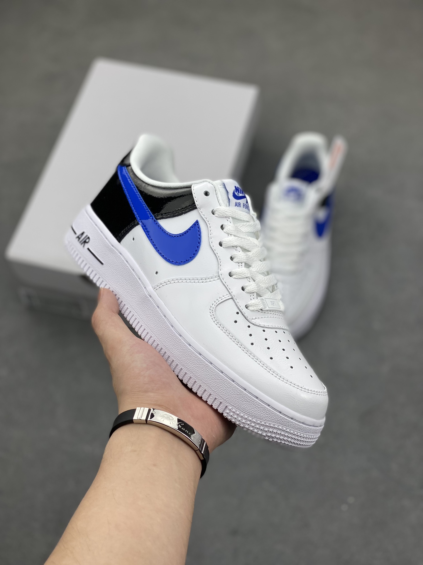 Nike Air Force 1 '07 Low Blue/Black Sneakers - Style DQ7570-400 2 i1687893594 7692 0