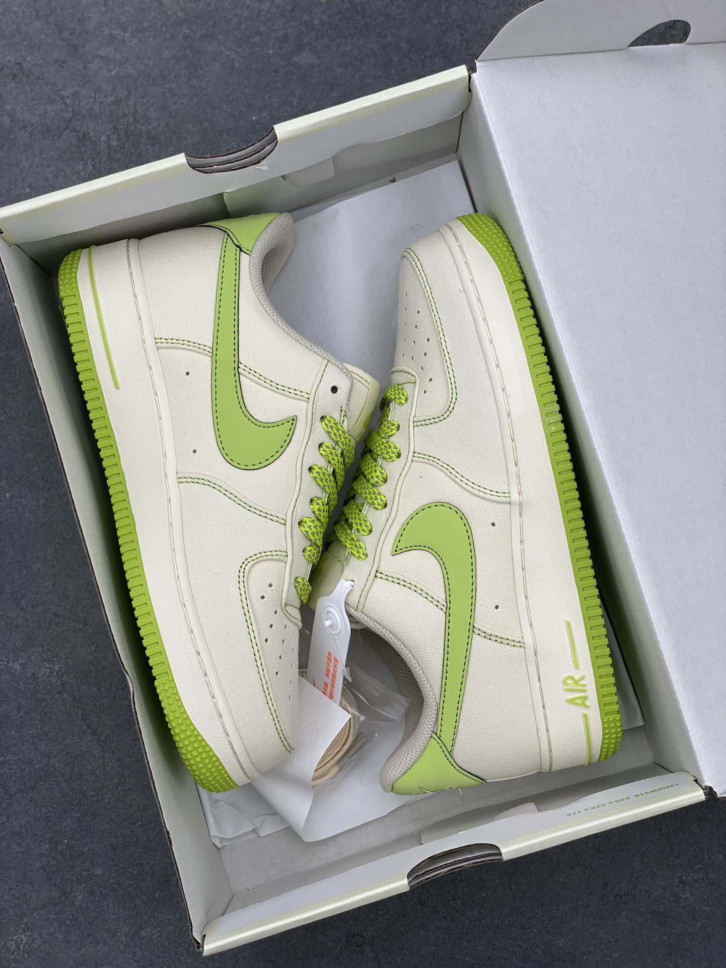 Nike Air Force 1 '07 Low Lime Green Casual Sneakers TQ1456-2553M 10 i1687893963 4513 8