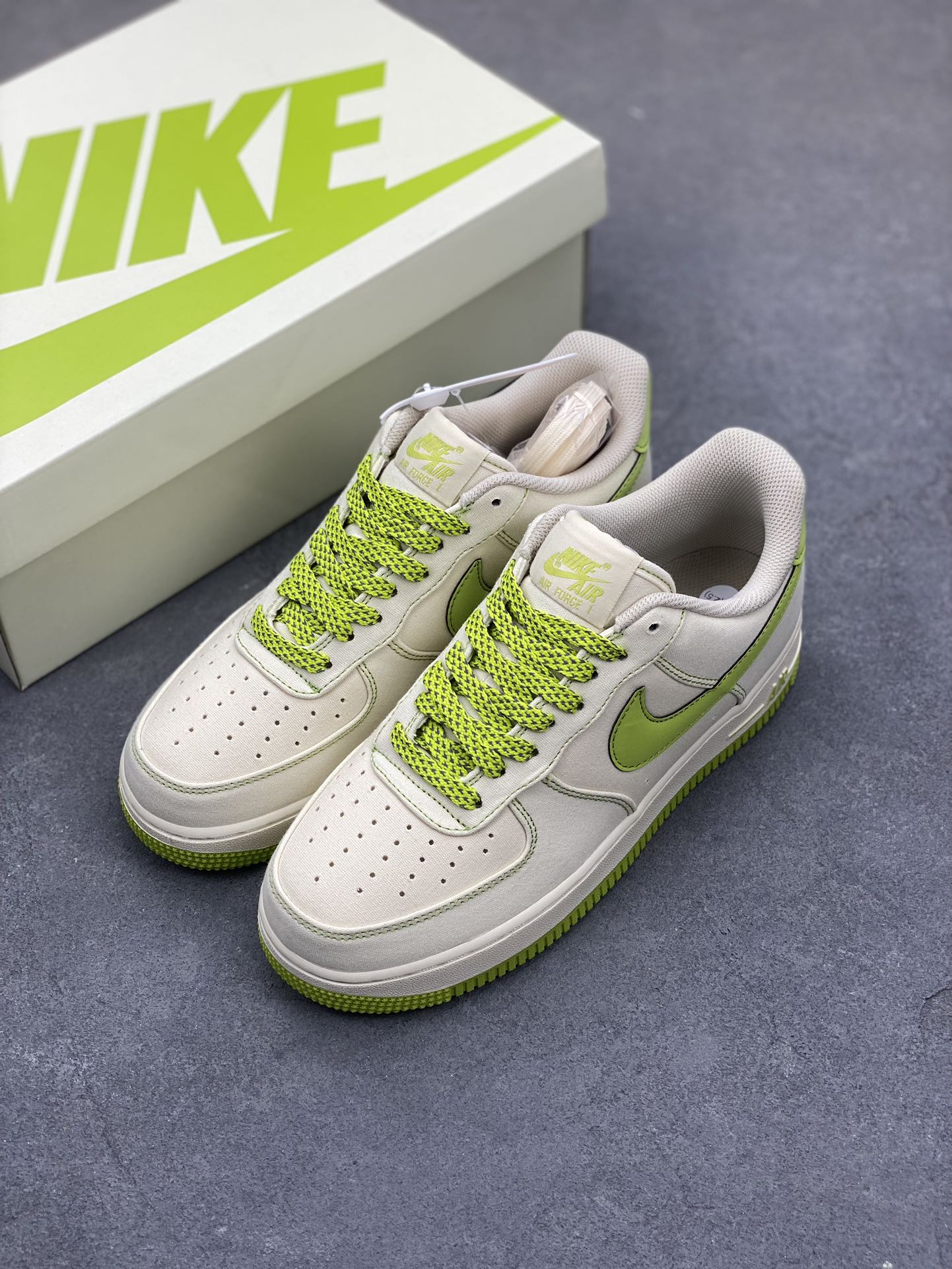 Nike Air Force 1 '07 Low Lime Green Casual Sneakers TQ1456-2553M 9 i1687893963 9311 7