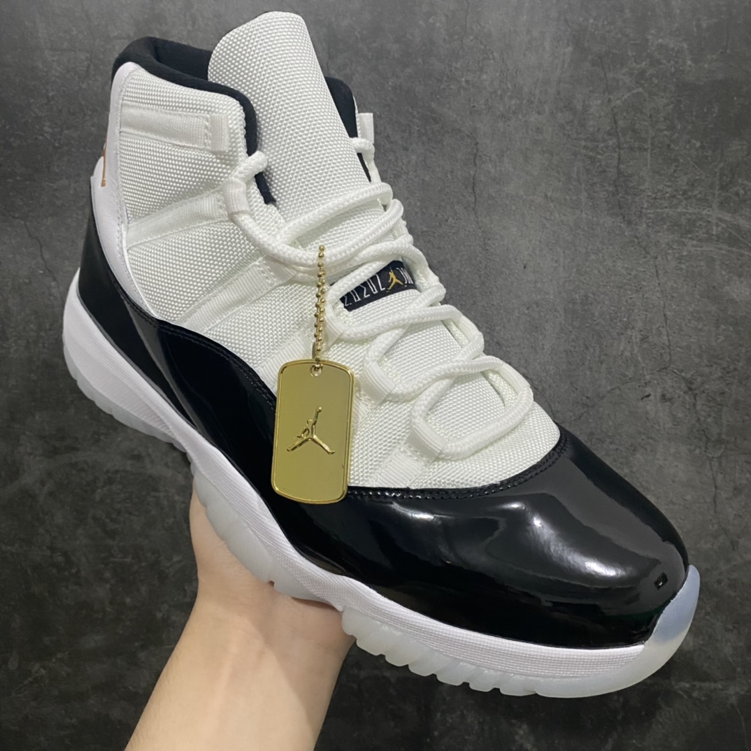 图片[3]-【市场首发版】 Air Jordan AJ11 \”DMP\”金砖 CT8012-170n此版鞋面白色部分为网布材质n同步官方早期流出原鞋渲染图细节n以及外网宣传照也是网布材质n具体材料是皮面还是尼龙布待发售才能具体知晓nn原楦原档案数据开模打造原厂中底拉帮 原厂漆皮 防冻不开裂原楦原数据刺绣 原厂车缝走线及对位 毫厘不差飞人logo采用原数据电脑刺绣 原装正品碳纤维真实碳板 增强抗扭 原内标 原盒标 正确官方原盒 原厂防氧化水晶外底 原厂配套厂全掌solo气垫 Size：40 40.5 41 42 42.5 43 44 44.5 45 45.5 46 47.5-莆田鞋批发中心