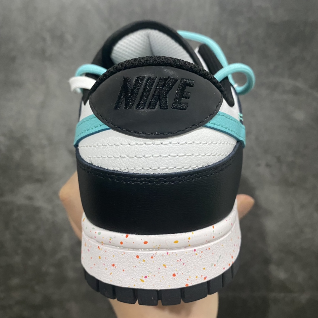 图片[4]-【CS版本】NK Dunk Low Multi-Color Swoosh SB低帮解构绑带活力三勾蒂芙尼 货号：FD4623-135nn专业dunk大厂 主打dunk85系列的工厂n品质以及性价比都是市场无可匹敌的存在n皮料用的扎实 裁边清洁度超高 鞋型细节也没任何问题n强烈推荐 配色非常齐全 终端供应💪🏻  尺码：36 36.5 37.5 38 38.5 39 40 40.5 41 42 42.5 43 44 44.5 45 46-莆田鞋批发中心