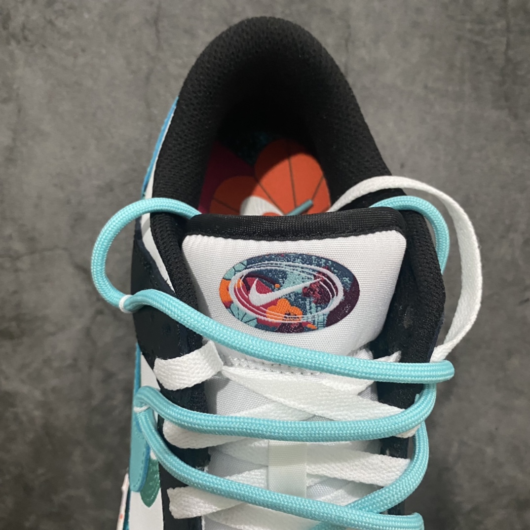 图片[8]-【CS版本】NK Dunk Low Multi-Color Swoosh SB低帮解构绑带活力三勾蒂芙尼 货号：FD4623-135nn专业dunk大厂 主打dunk85系列的工厂n品质以及性价比都是市场无可匹敌的存在n皮料用的扎实 裁边清洁度超高 鞋型细节也没任何问题n强烈推荐 配色非常齐全 终端供应💪🏻  尺码：36 36.5 37.5 38 38.5 39 40 40.5 41 42 42.5 43 44 44.5 45 46-莆田鞋批发中心