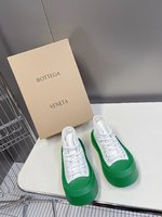 Bottega Veneta Shoes Sneakers Unisex Women Men Canvas Nylon Rubber Net Casual
