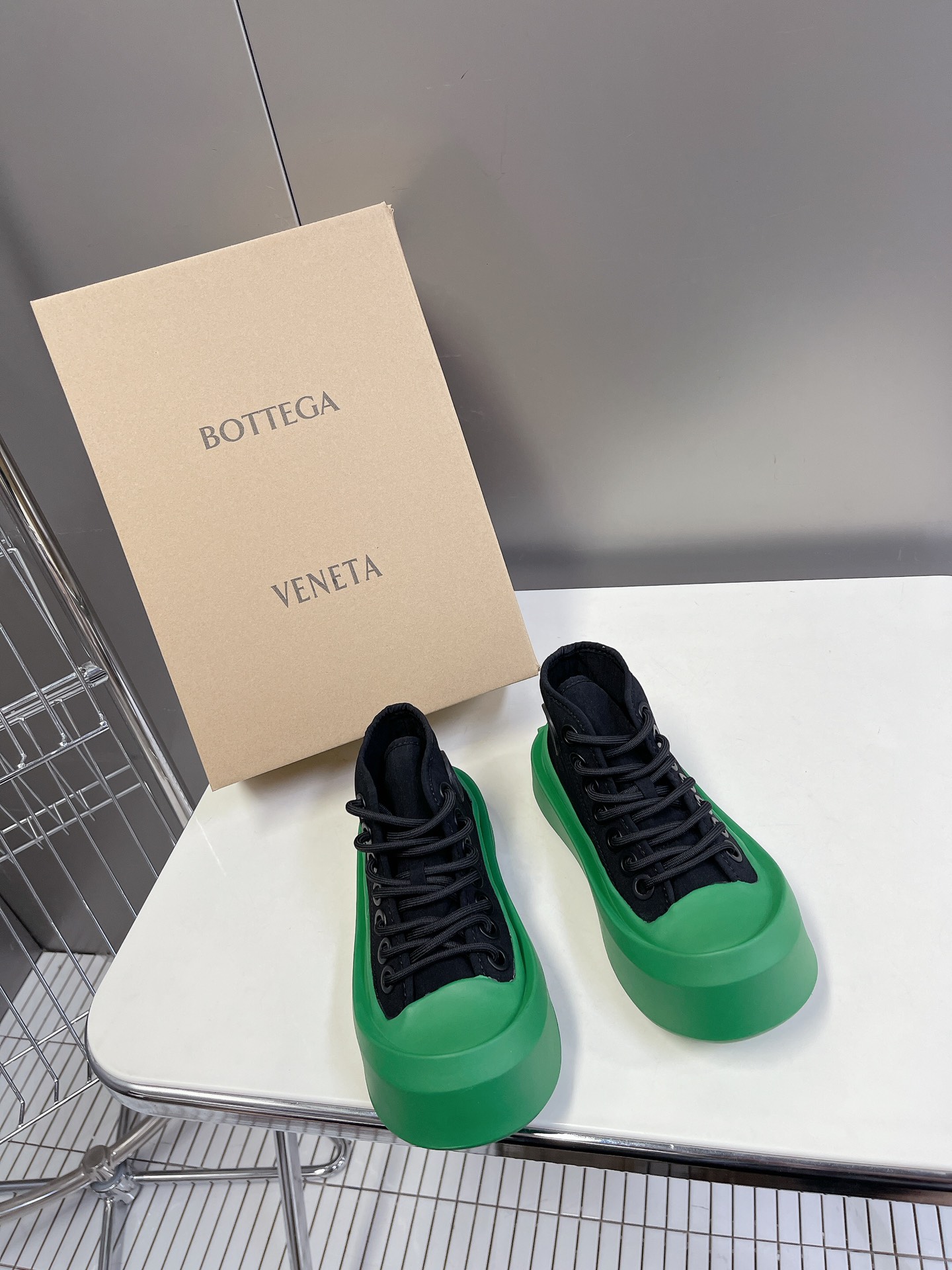 Bottega Veneta Shoes Sneakers Unisex Women Men Canvas Nylon Rubber Net Casual