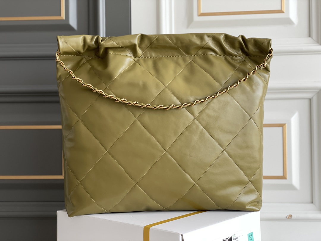 🌼现货 白金版▪️正品级 包装如图全新现货‼️超级火爆𝟮𝟮𝗕𝗮𝗴中号𝗖𝗵𝗮𝗻𝗲𝟭 𝟮𝟮包购物袋 𝟐𝟑𝐀新