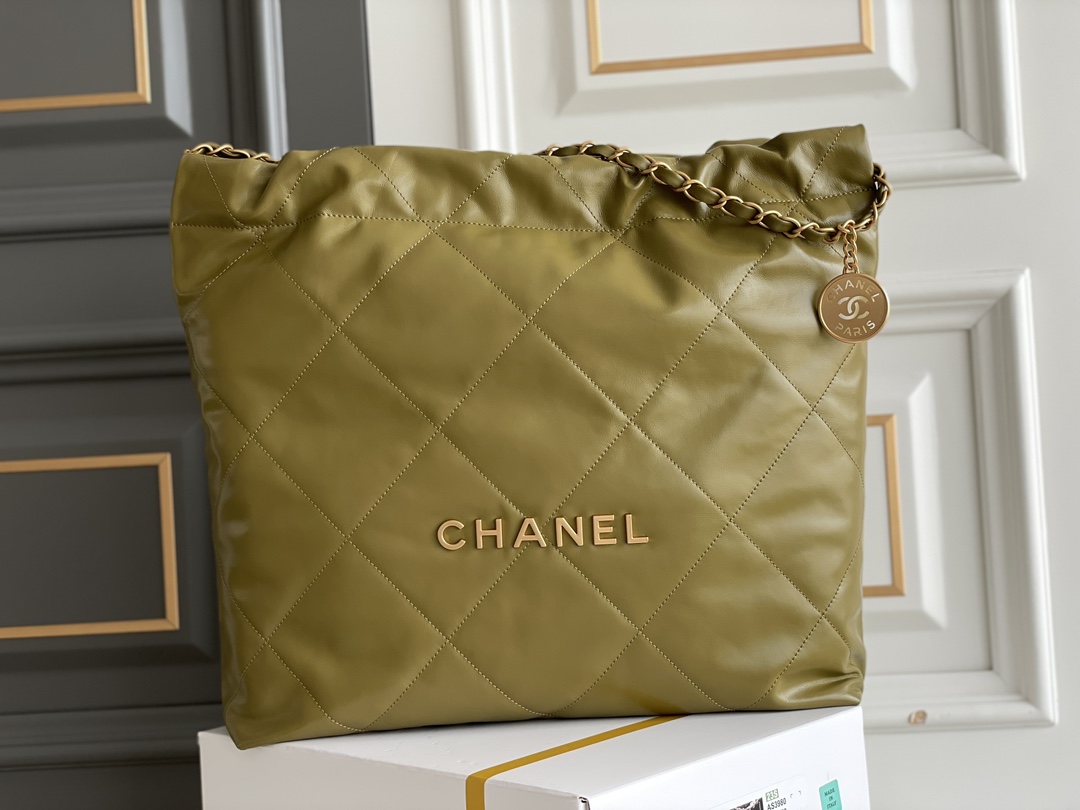 🌼白金版▪️正品级 包装如图全新包邮截止至休假‼️超级火爆𝟮𝟮𝗕𝗮𝗴中号𝗖𝗵𝗮𝗻𝗲𝟭 𝟮𝟮包购物袋 𝟐𝟑