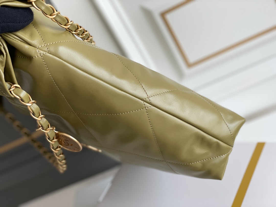 🌼现货 白金版▪️正品级 包装如图全新现货‼️超级火爆𝟮𝟮𝗕𝗮𝗴中号𝗖𝗵𝗮𝗻𝗲𝟭 𝟮𝟮包购物袋 𝟐𝟑𝐀新