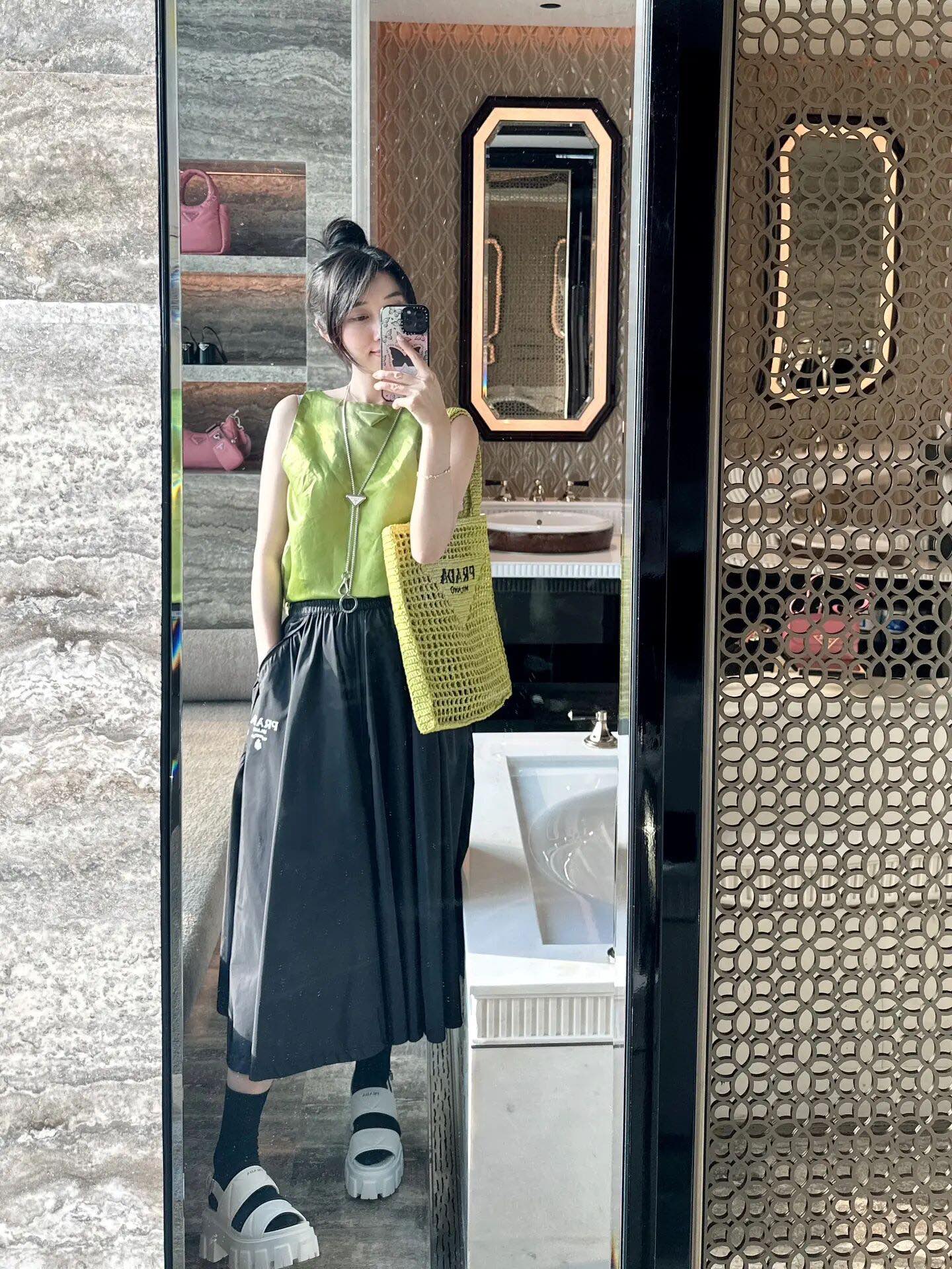 Prada Yellow is indispensable this summer