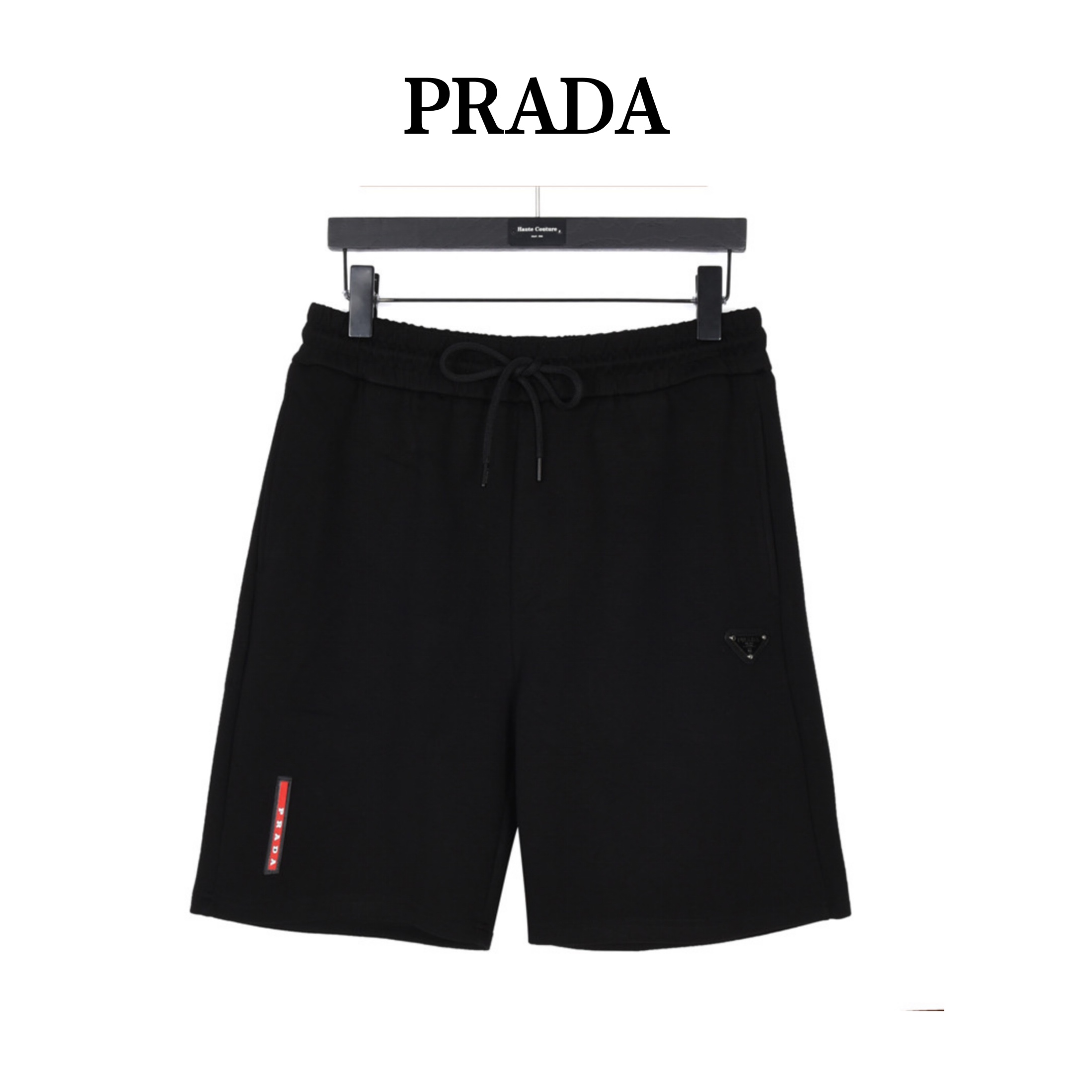 200 PRADA /普拉达 23ss 三角标太空棉短裤