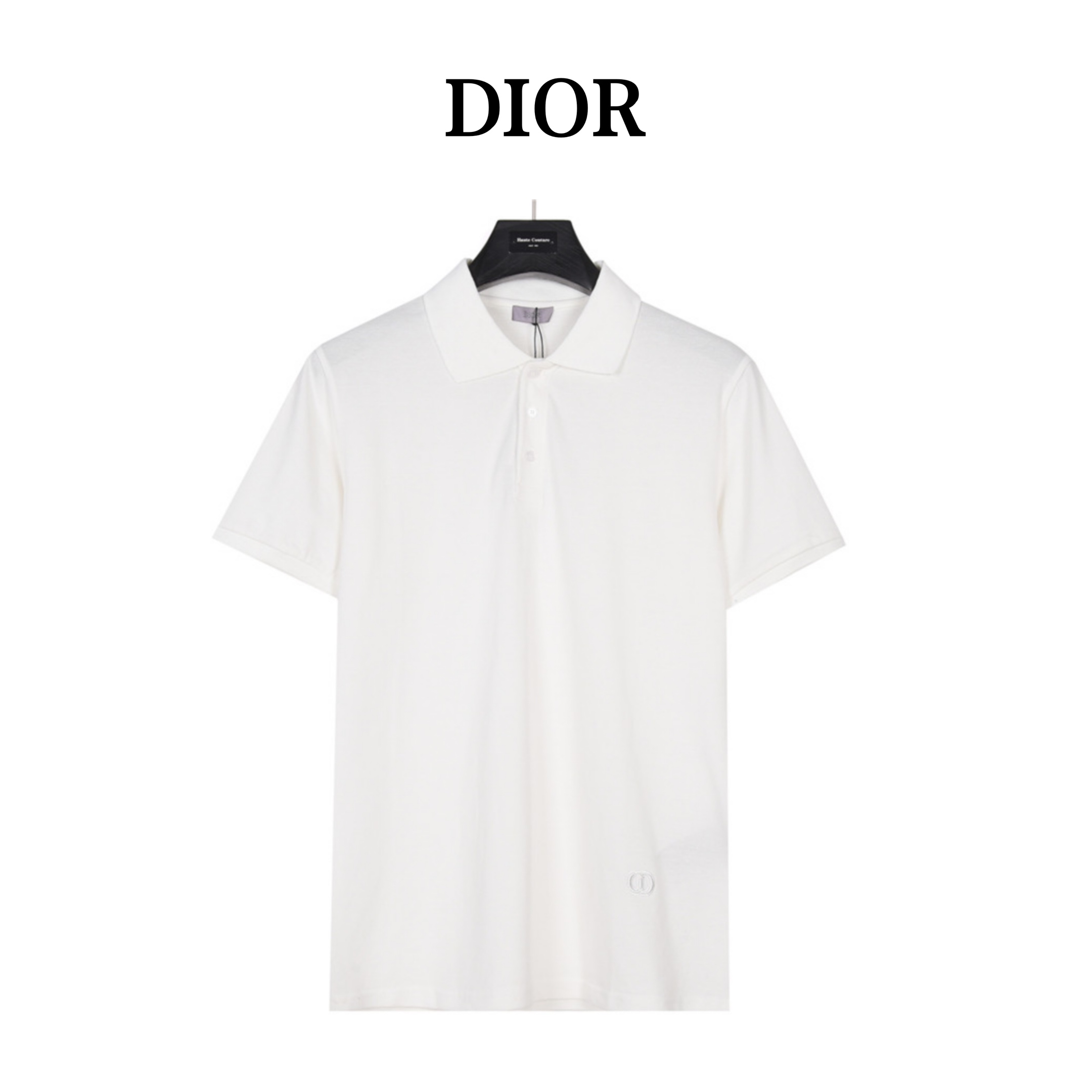 200 Dior/迪奥 23ss 经典CD刺绣polo衫 纯棉珠地棉面料经典款POLO衫