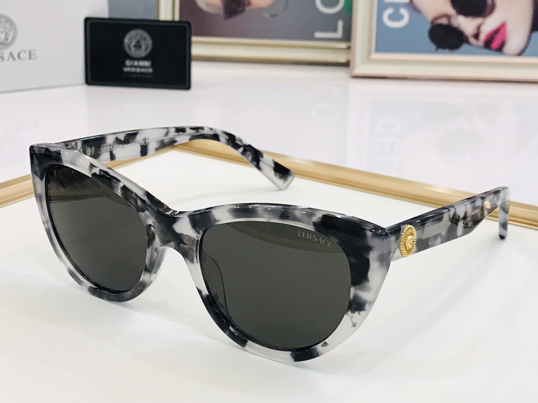VERSACE范思哲高档板材款男女通用太阳眼镜