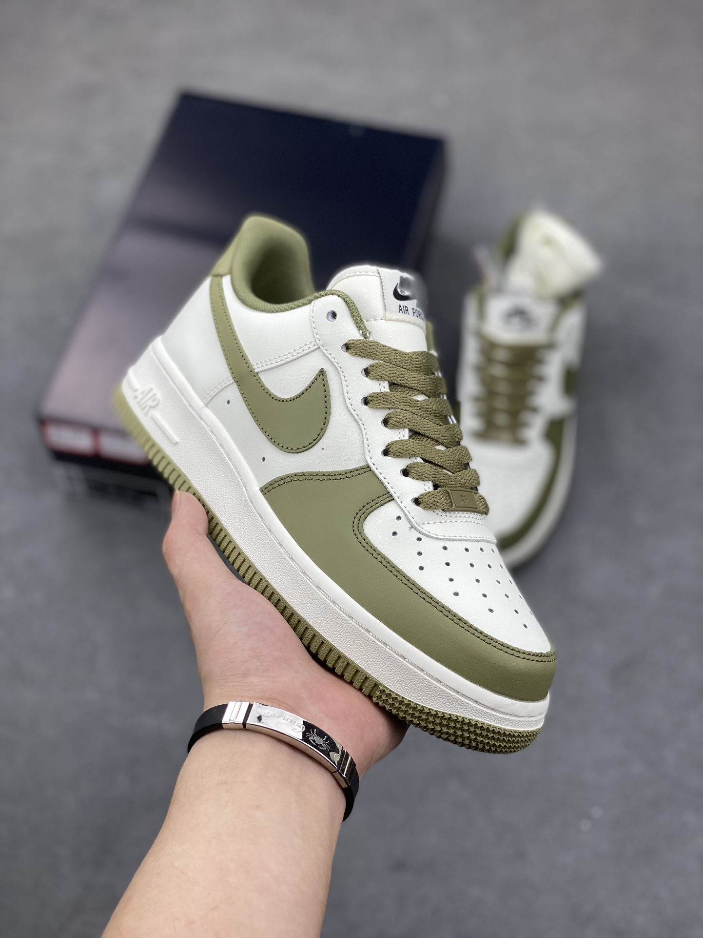 Nike Air Force 1 Low '07 'Avocado' Casual Sneakers - Style DD7798-176