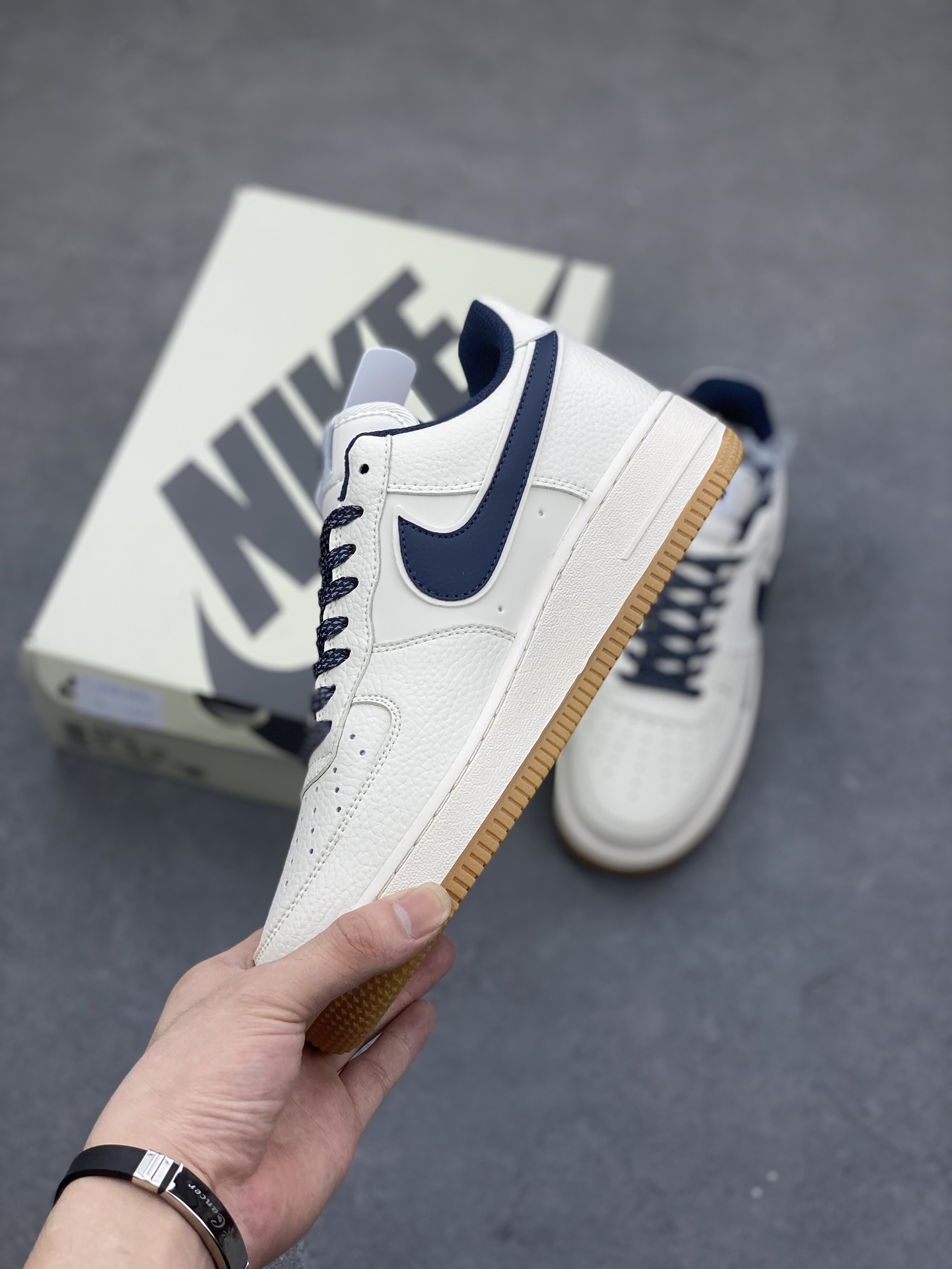 Nike Air Force 1 '07 Low 'White Midnight Navy' Casual Shoes HD1689-104 4 i1687976478 4626 1