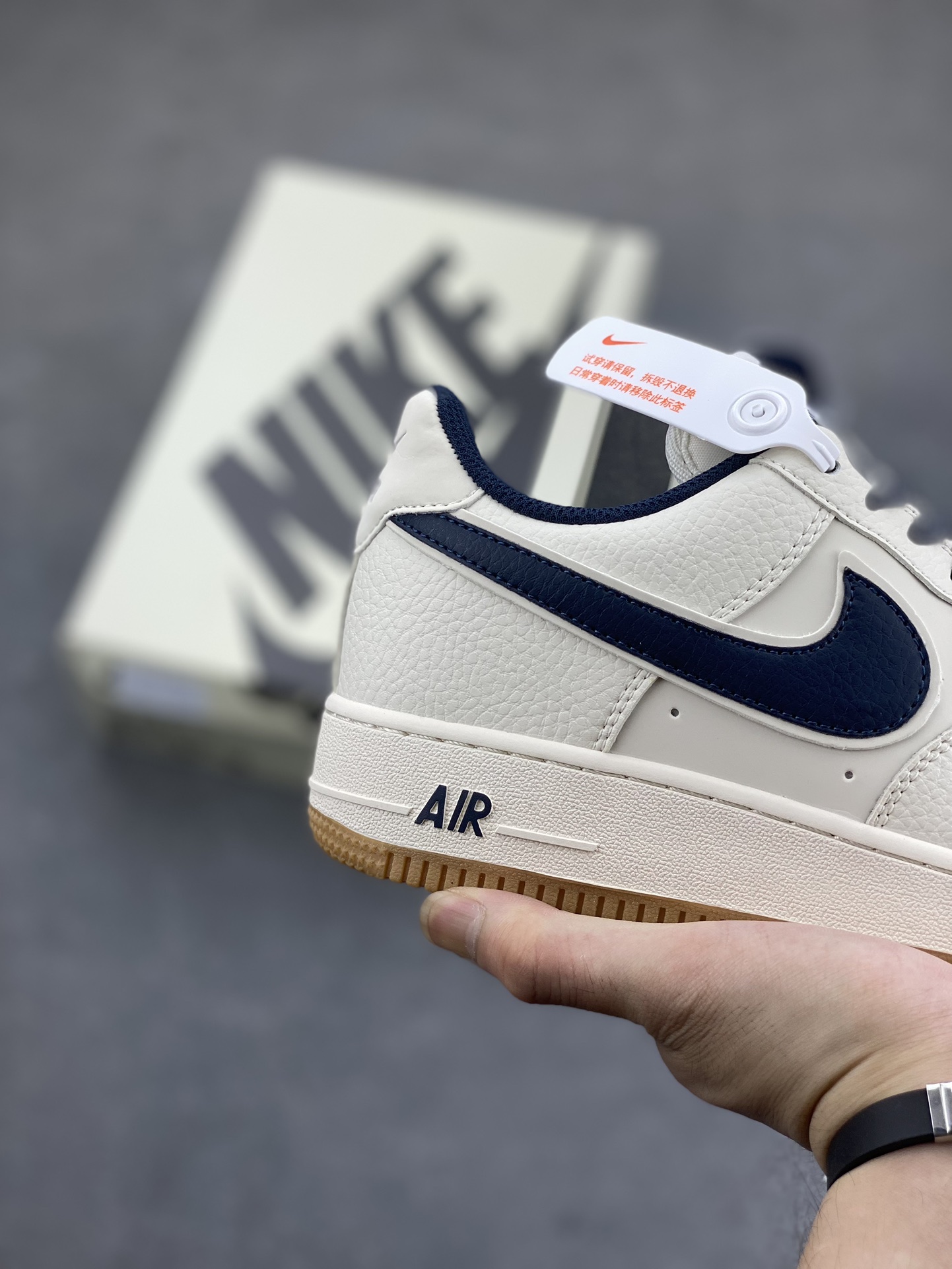 Nike Air Force 1 '07 Low 'White Midnight Navy' Casual Shoes HD1689-104 6 i1687976478 968 3