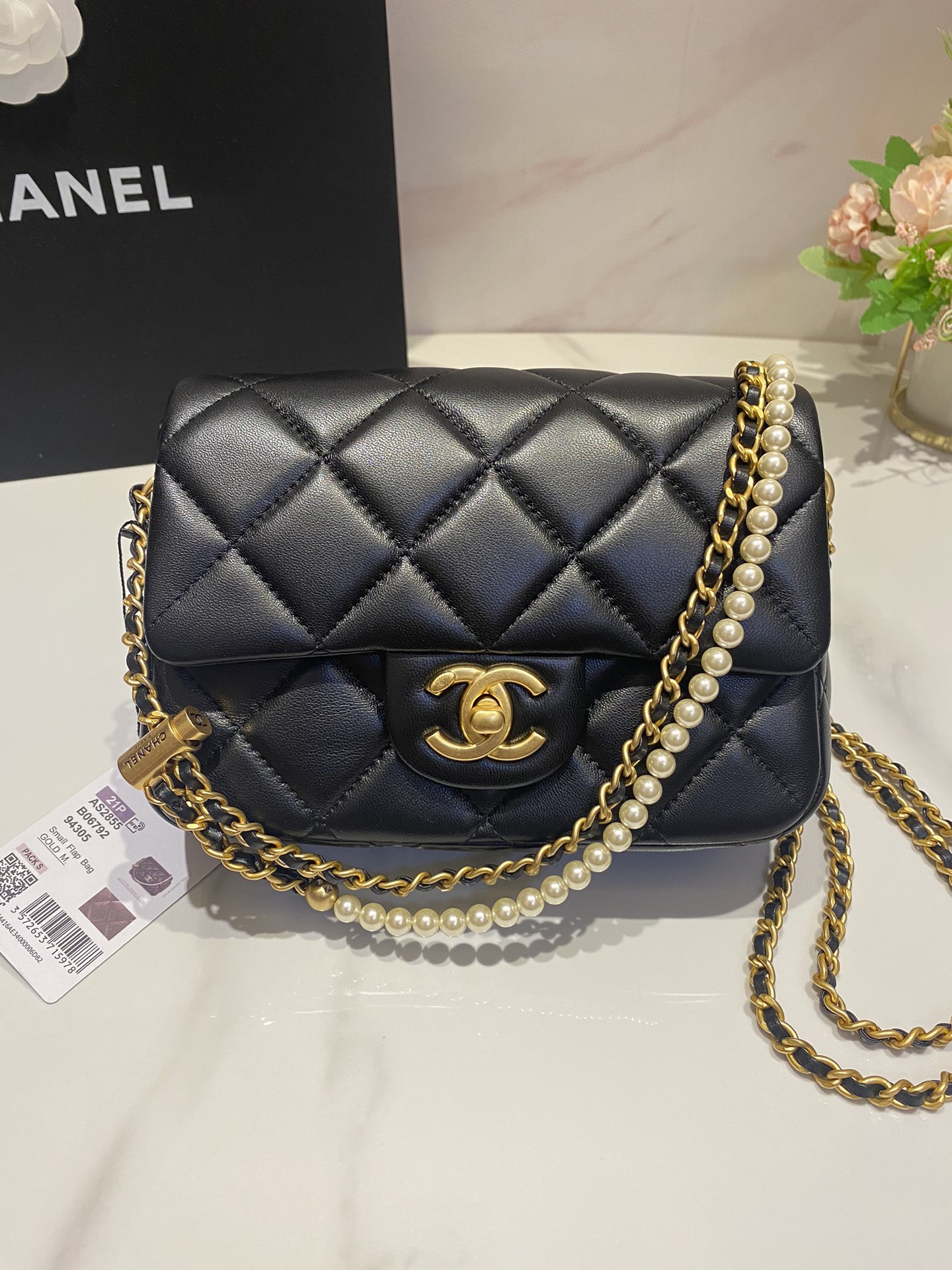 Chanel Sacs Mini Or Peau de mouton