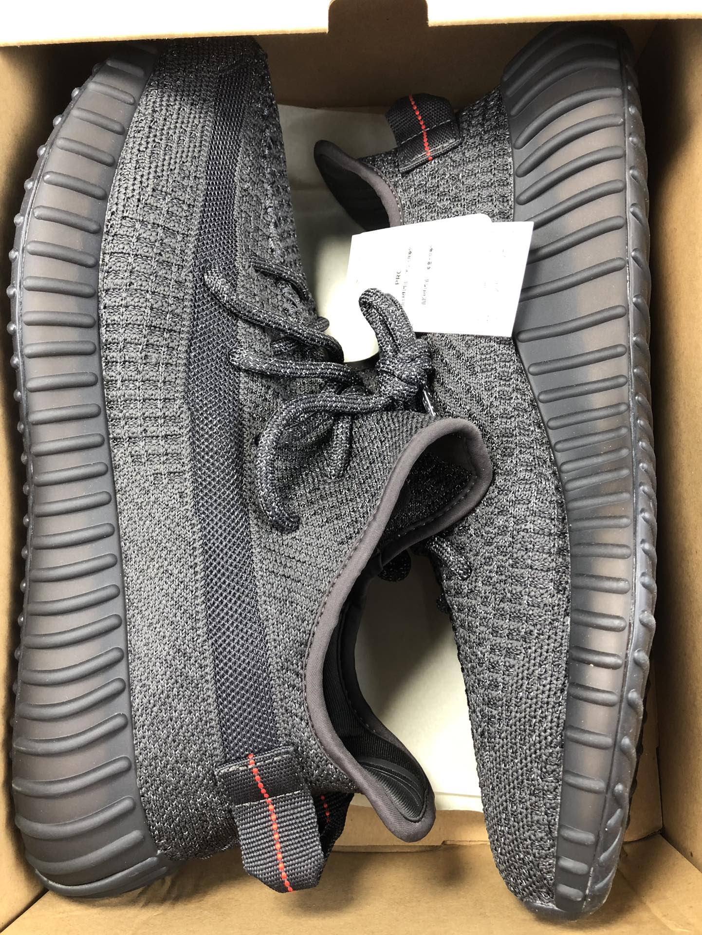 Yeezy350V2黑满天星尺码36