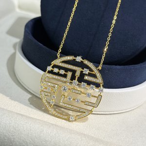 Givenchy Jewelry Necklaces & Pendants Gold Yellow Openwork 925 Silver Vintage