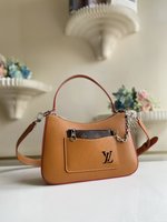 Louis Vuitton LV Marelle Bags Handbags Brown Epi Canvas Chains M80688