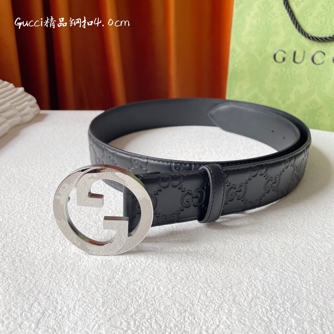 Gucci经典款面进口原厂压花搭配原