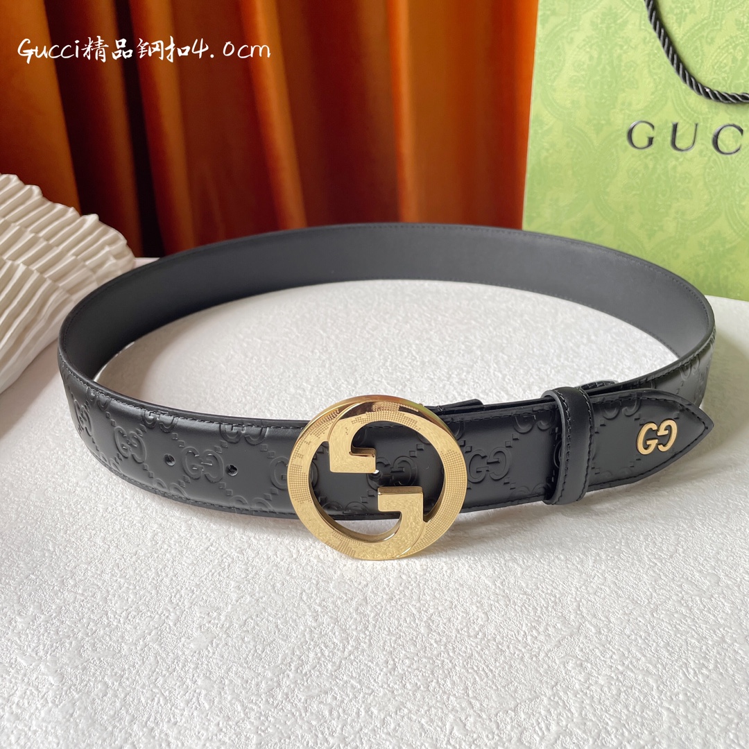 Gucci经典款面进口原厂压花搭配原