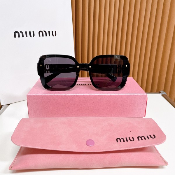 MiuMiu Sunglasses Openwork Unisex Fashion
