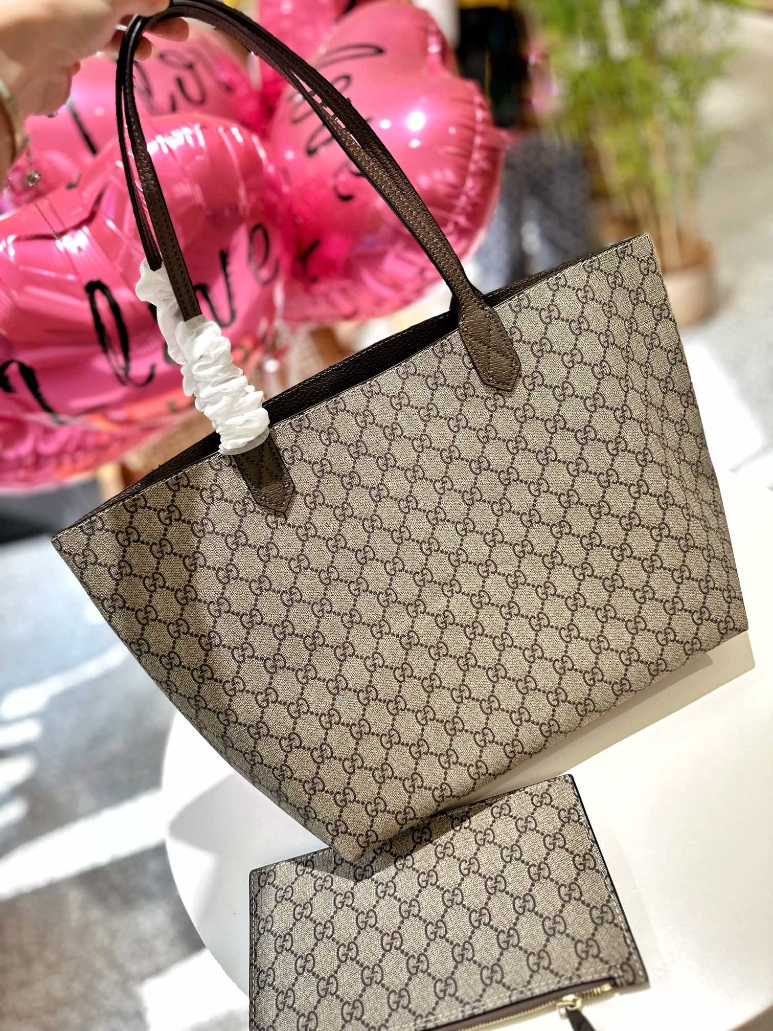 Gucci Ophidia Torebki Torby Tote Drukowanie Vintage