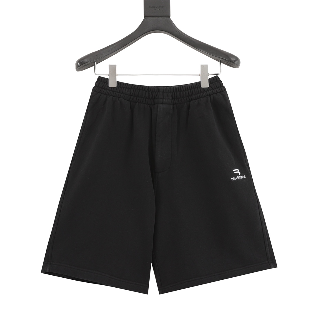 Fashionable Parisian Embroidered Shorts by Barenciaga in Section SWY Y740 - 图片 1