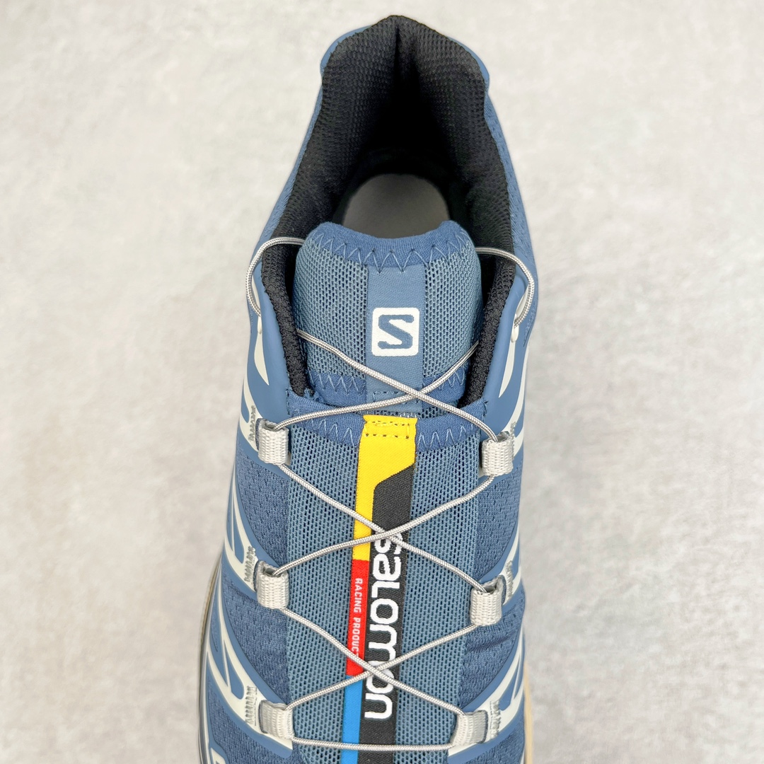 图片[5]-＃绿X/GX 纯原福利 Salomon XT-6 萨洛蒙复古潮流户外机能登山跑鞋 纯原外贸平台特供订单 耗时半年巨作 全套原纸板楦头开发 原厂特供网布配套加持 确保原汁原味 完美呈现版型 原档数据独家私模五层组合大底 男女鞋同步官方开发至46.5 原装Ortholite轻量化鞋垫 中底布带钢印编号 原厂TPU锁扣 进口港宝加持 后跟自然饱满 还原公司包裹性 鞋面以“锯齿”状的包裹系统呈现 在基色底之下加入了各种色点缀 将公司的最新技术和时尚前卫的造型融入耐用的长跑款式中 鞋面由 TPU 薄膜制成 并焊接在高耐磨网眼上 使其既时尚又坚固 由 ACS底盘支撑 可增强稳定性和支撑力 以及由橡胶凸耳 Contragrip外底覆盖的 EVA 缓冲中底 旨在应对崎岖的地形 鞋舌上的彩色Salomon 标签、Quicklace 系统以及鞋头、鞋舌和鞋跟上的附加品牌使细节更加完美 让穿着者可以轻松驾驭户外与通勤下的任何运动生活场景 无缝鞋身户外随意纵横 颜值与脚感兼备 出街通勤 绝对非常吸睛 你值得拥有 尺码：36 36.5 37.5 38 38.5 39 40 40.5 41 42 42.5 43 44 44.5 45 46 46.5 注意：偏小1码-选品中心