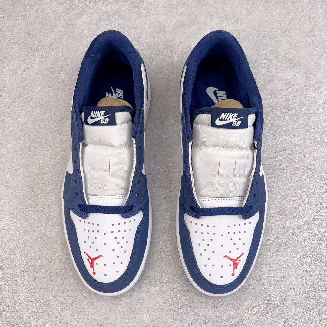 图片[2]-零售💰230 ＃Z版纯原福利‼NK SB x Air Jordan AJ1 Low 低帮 海军蓝 CJ7891-400 外贸特供 原楦原纸板开发 极致一眼正品既视感 原厂皮料 原厂拉帮工艺 全部采用原厂电脑车 针距 边距完全同步原鞋 特供皮料一致原鞋 鞋面清洁度最高QC检验标准 控制溢胶 飞翼3D高频深度立体 鞋盒、防尘纸  均采购来自原厂 Size：40 40.5 41 42 42.5 43 44 44.5 45 46 47.5 编码：by2936030-运动鞋