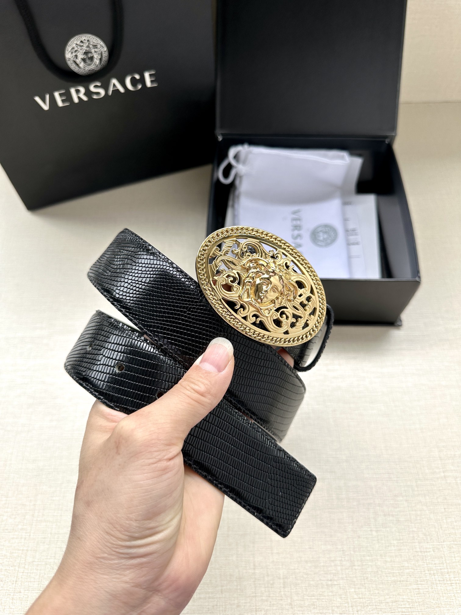 宽度4.0cm范思哲Versace人