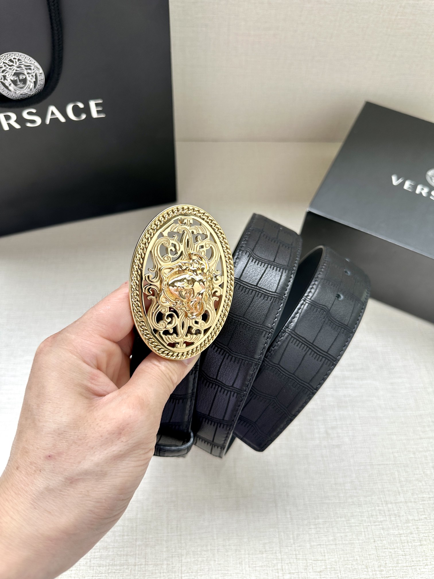 宽度4.0cm范思哲Versace人