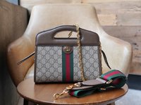 Gucci Ophidia AAA+
 Crossbody & Shoulder Bags Beige Brown Canvas Fall Collection Envelope