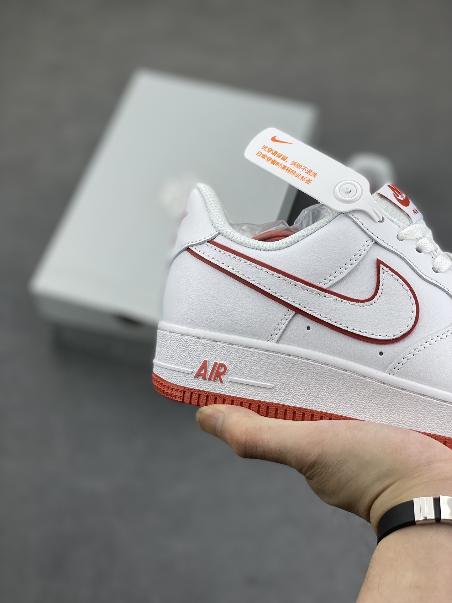 Nike Air Force 1 Low White/Red Casual Sneakers DV0788-102 6 i1688146343 3022 4