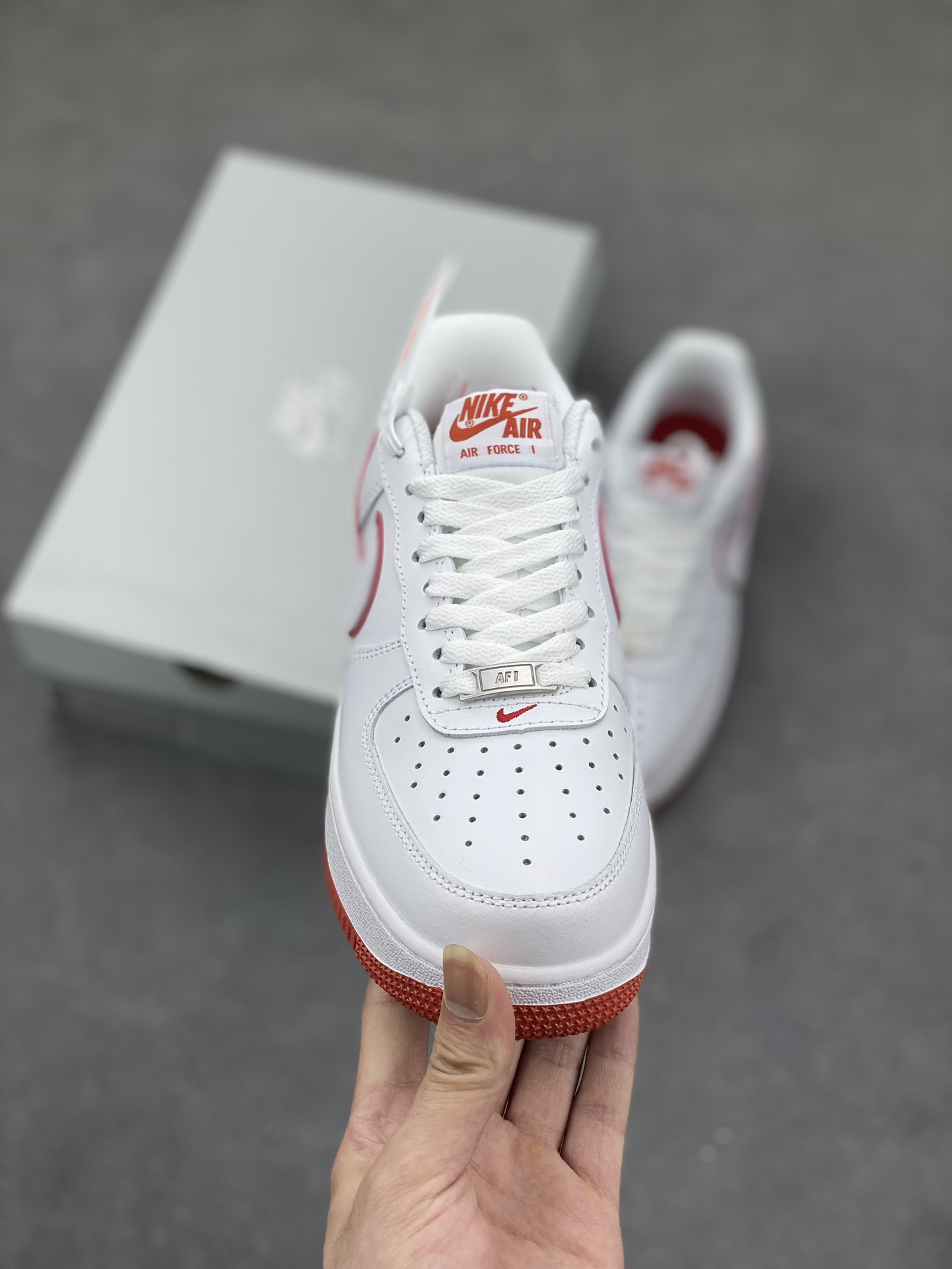 Nike Air Force 1 Low White/Red Casual Sneakers DV0788-102 3 i1688146343 7565 1