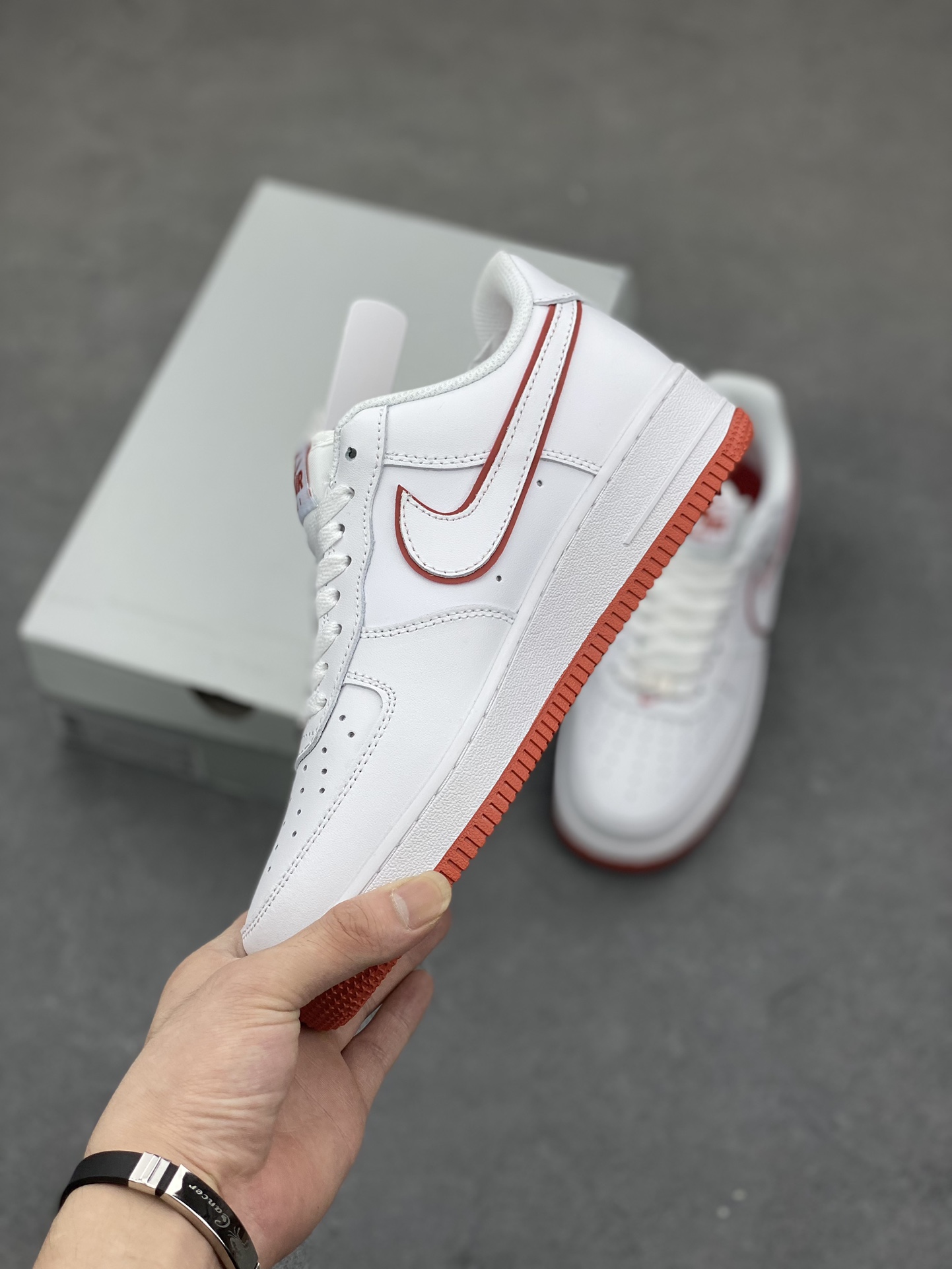 Nike Air Force 1 Low White/Red Casual Sneakers DV0788-102 4 i1688146343 822 2