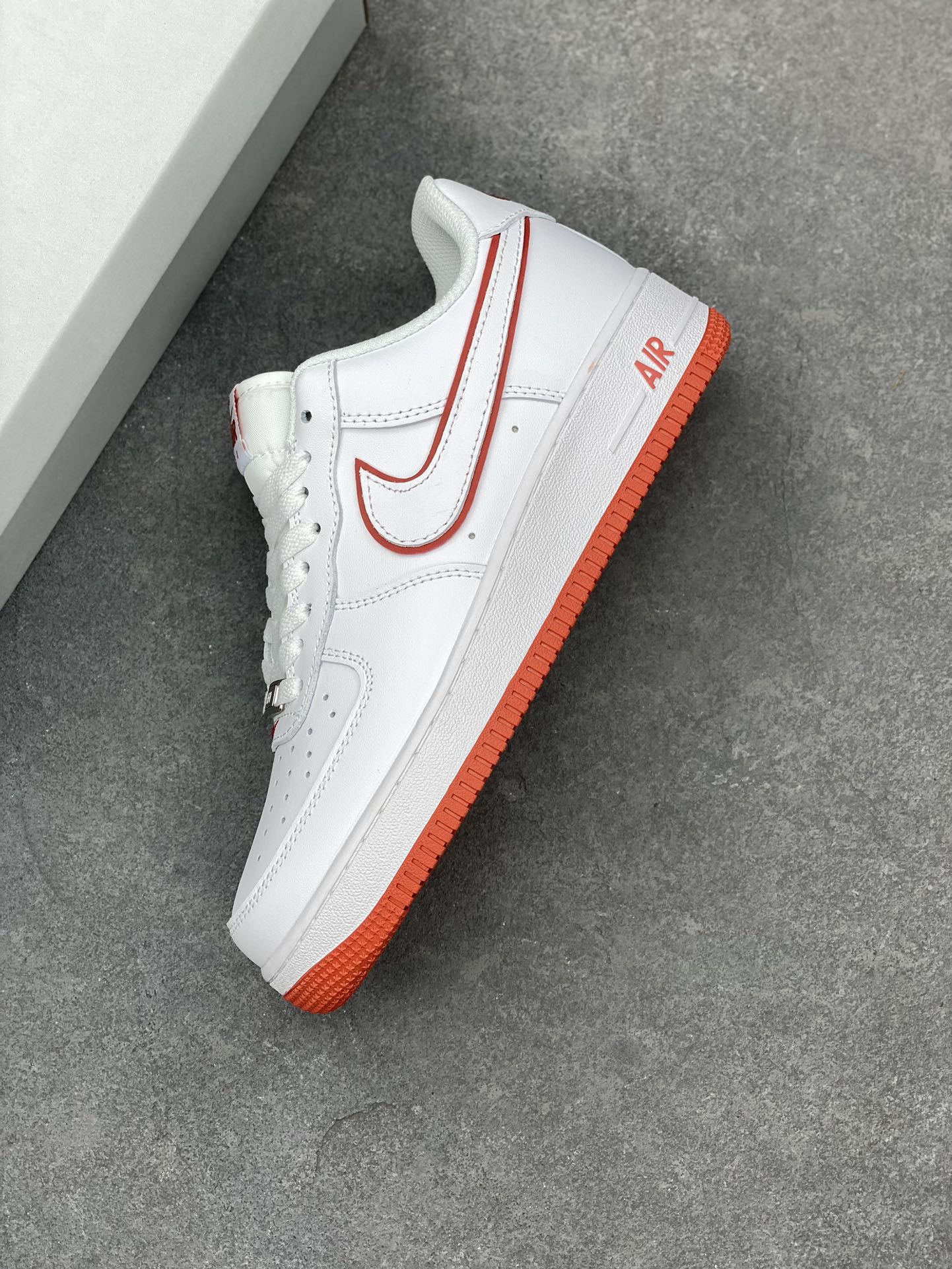 Nike Air Force 1 Low White/Red Casual Sneakers DV0788-102 8 i1688146343 8613 6