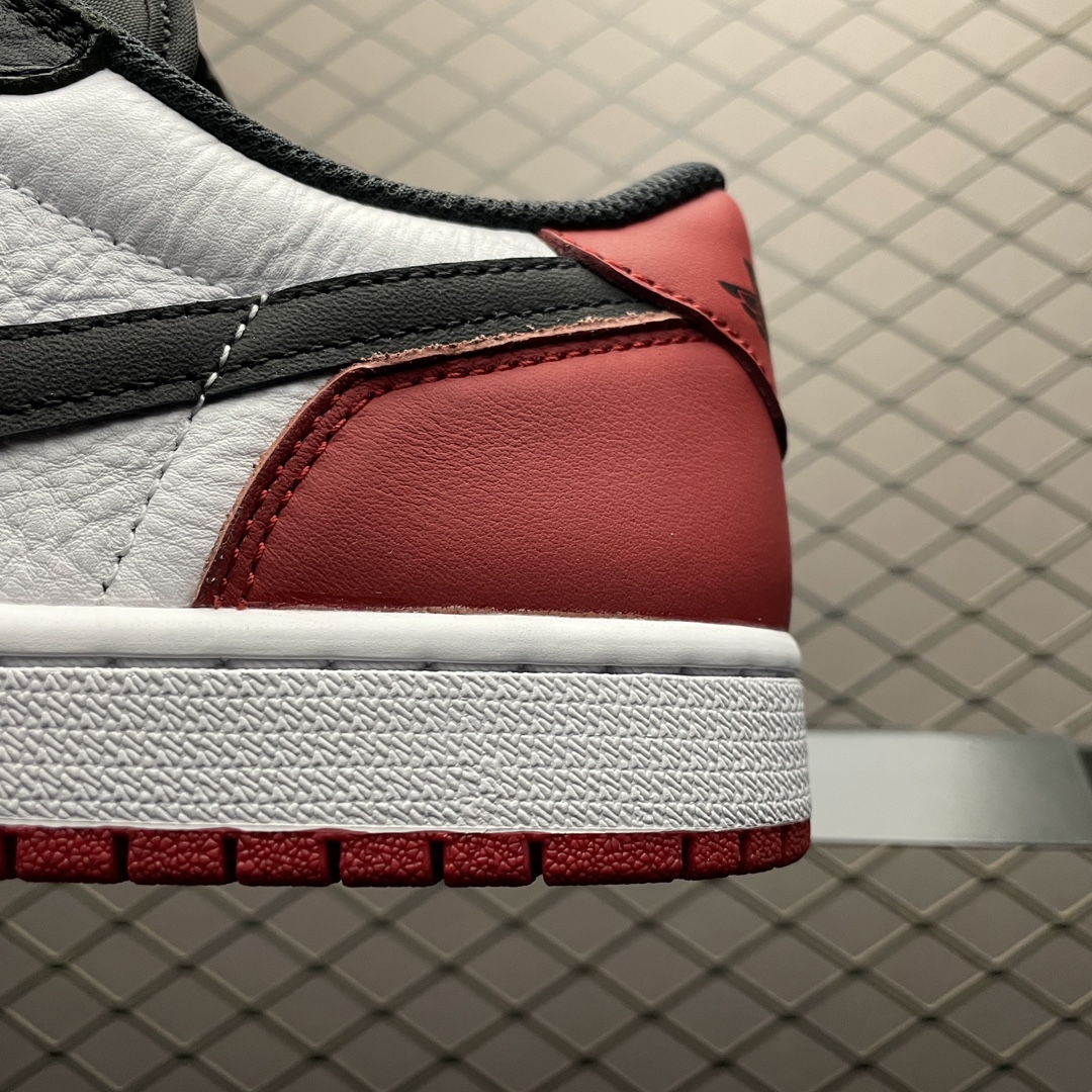 S版纯原版本 Air Jordan 1 Retro Low AJ1乔1 低帮 黑脚趾 CZ0790-10