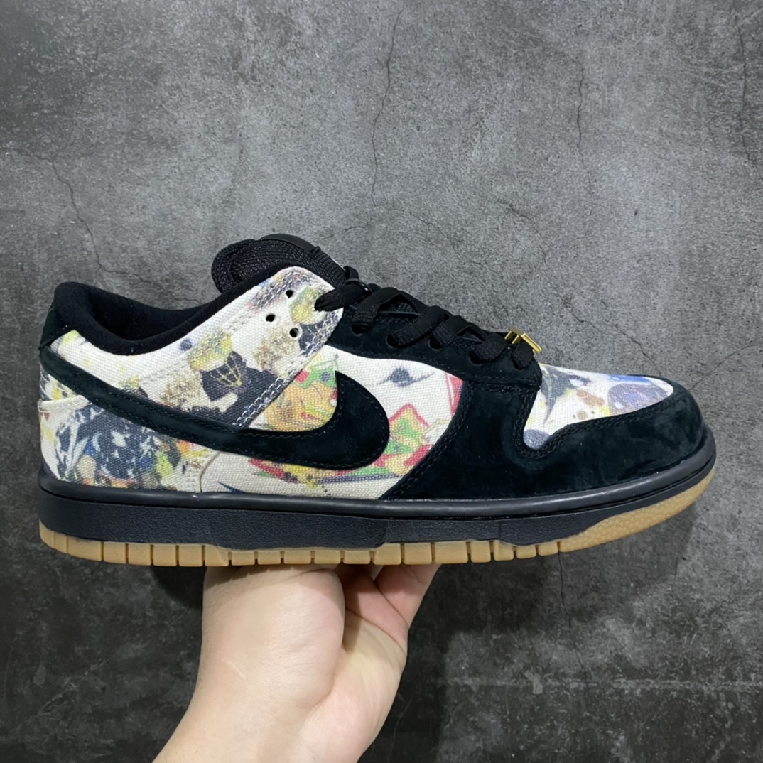 【Top纯原】Dunk SB x Supreme 黑彩涂鸦n大厂出品 行业标杆之作n扎染效果同步原鞋 精准定位 无色差完美鞋型 超高清洁度 针车效果同步原版n区别市面各种在皮料上偷成本，皮料实实在在绝不缩水！n正品原楦原纸板原厂皮料！ 货号FD8778-001   尺码36-47.5-莆田鞋批发中心