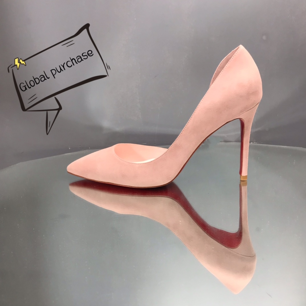 NO:336159,High-end custom classic series!  H10Cm, size 35-42.-001 pink deer leather, pink sheepskin, official website synchronization, customized color, no return or exchange Standard European code No:-001 Color:pink/pink Material:VEAU VELOURS Lining:goat leather Heel height:10Cm Sole:leather sole Size:EUR 35-42 (US 4-11):,,christian louboutin,sheepskin19860909高端订制 精典款系列！ H10Cm,尺码35-42码.-001粉色鹿皮,粉色羊皮里,官网同步,订制色,不退不换 标准欧码 No:-001 Color:pink/pink Material:VEAU VELOURS Lining:goat leather Heel heigh:10Cm Sole:leather sole Size:EUR 35－42（US 4一11) :,,christian louboutin,sheepskin,Women's Shoes