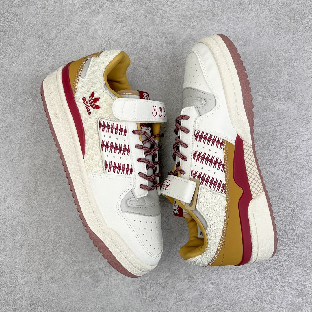 图片[3]-＃特价福利 AD Forum 84 Low OG 低帮百搭潮流休闲运动板鞋 以复古篮球鞋的外形为基础 采用皮革拼接 简约百搭 更加贴合舒适 中底内侧网格造型起到点睛之笔 外底橡胶 更显复古 尺码：36 36.5 37.5 38 38.5 39 40 40.5 41 42 42.5 43 44 44.5 45-选品中心