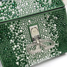 【配礼盒】🎁Valentino Garavani VSLING 迷你手提包,通体覆满施华洛世奇®仿水晶, 【配礼盒】🎁Valentino Garavani VSLING 迷你手提包,通体覆满施华洛世奇®仿水晶,