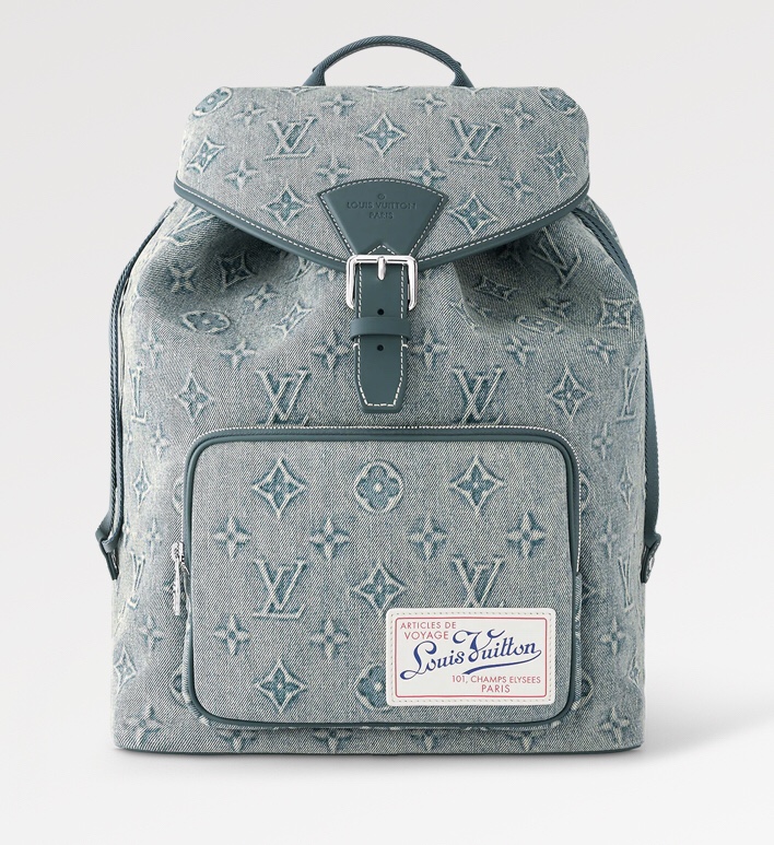 NO:551073,【MONTSOURIS Backpack】m22534 Denim,19860909【MONTSOURIS 双肩包】 m22534 牛仔,,Bag