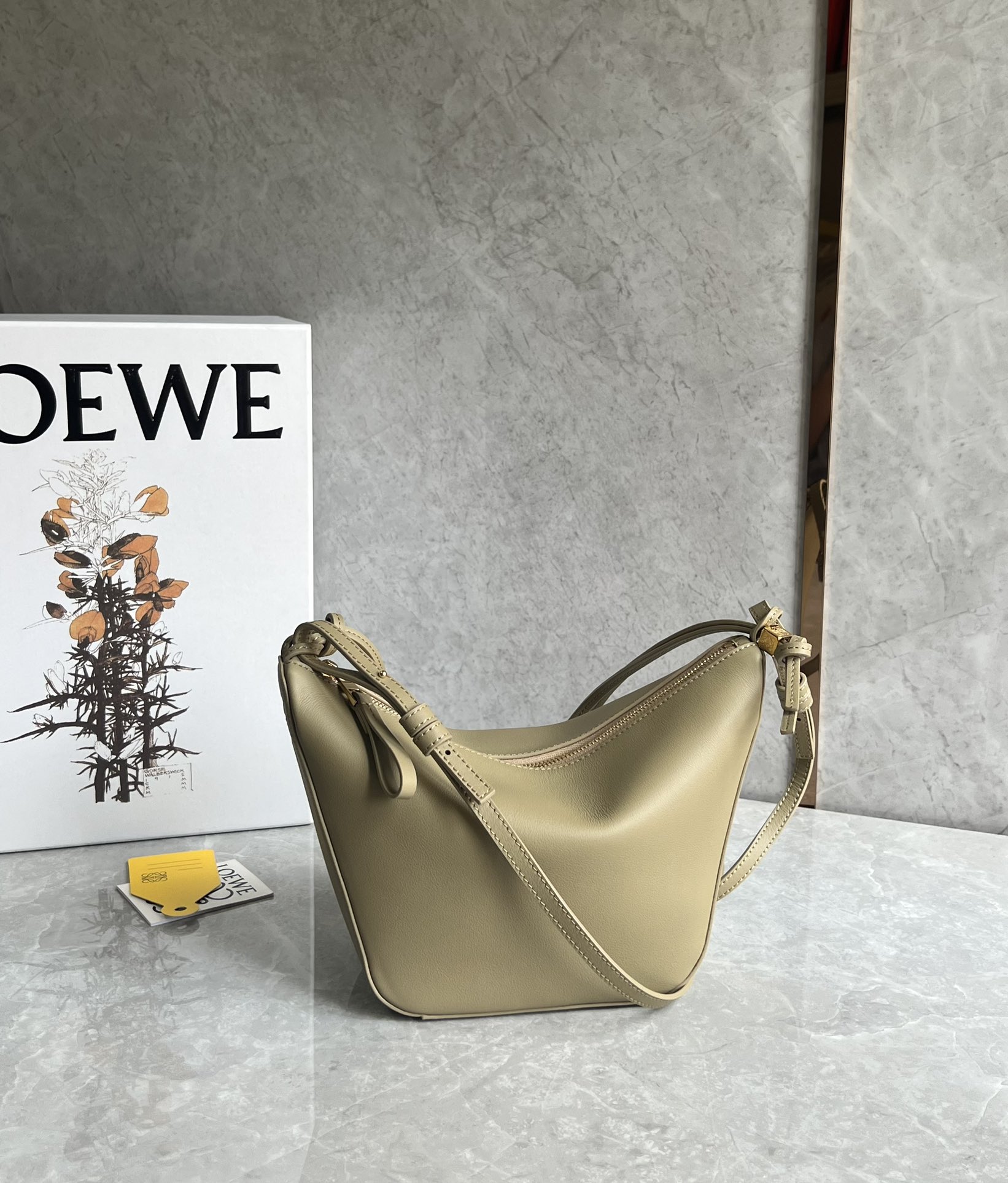 Loewe Hammock Crossbody & Shoulder Bags Cowhide Underarm