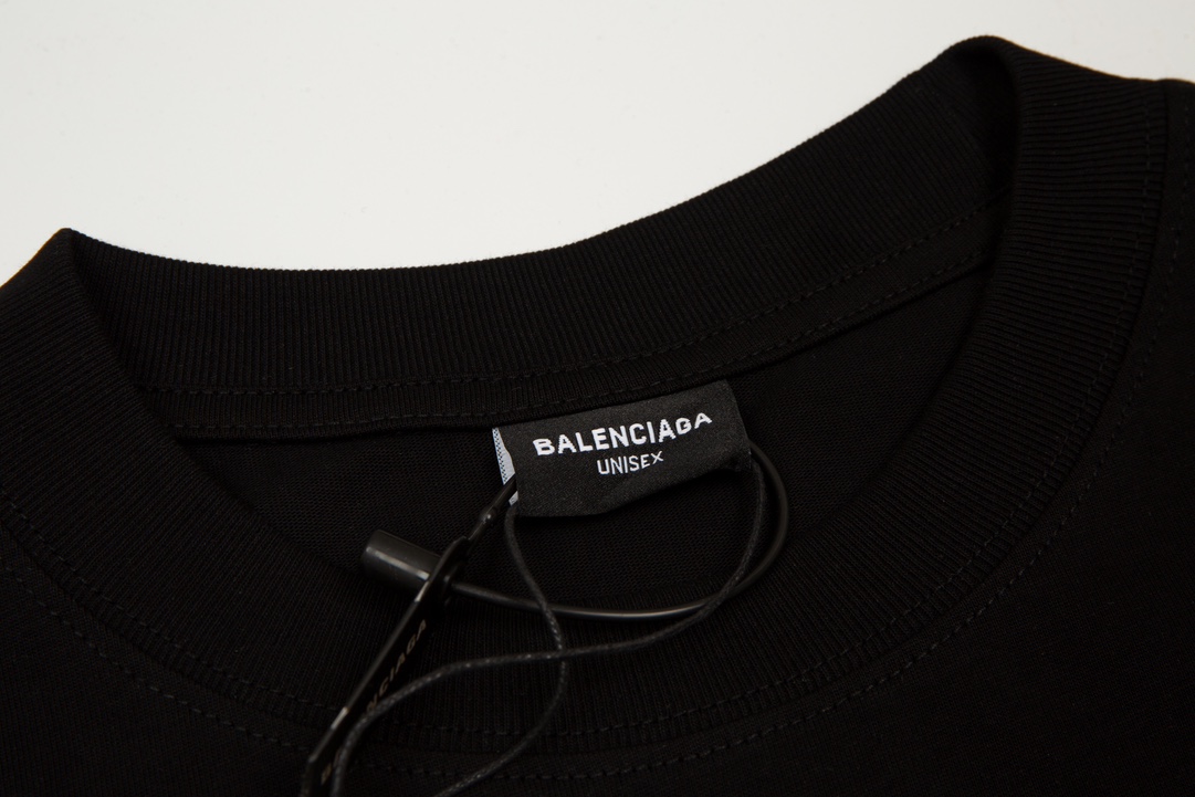 170 Balenciaga/巴黎世家23SS 麦穗粮食发泡短袖