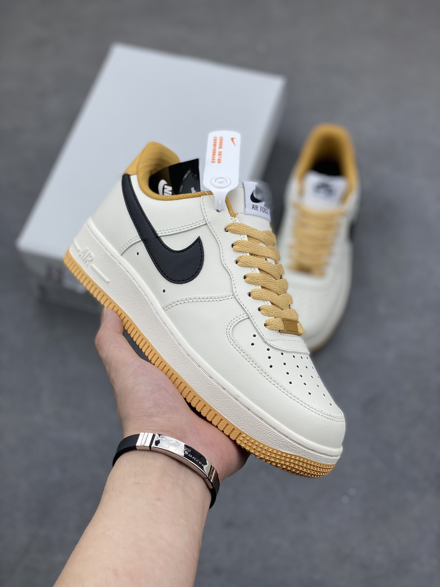 Nike Air Force 1 '07 Low Casual Sneakers - FD9063-101 - Size 36-45