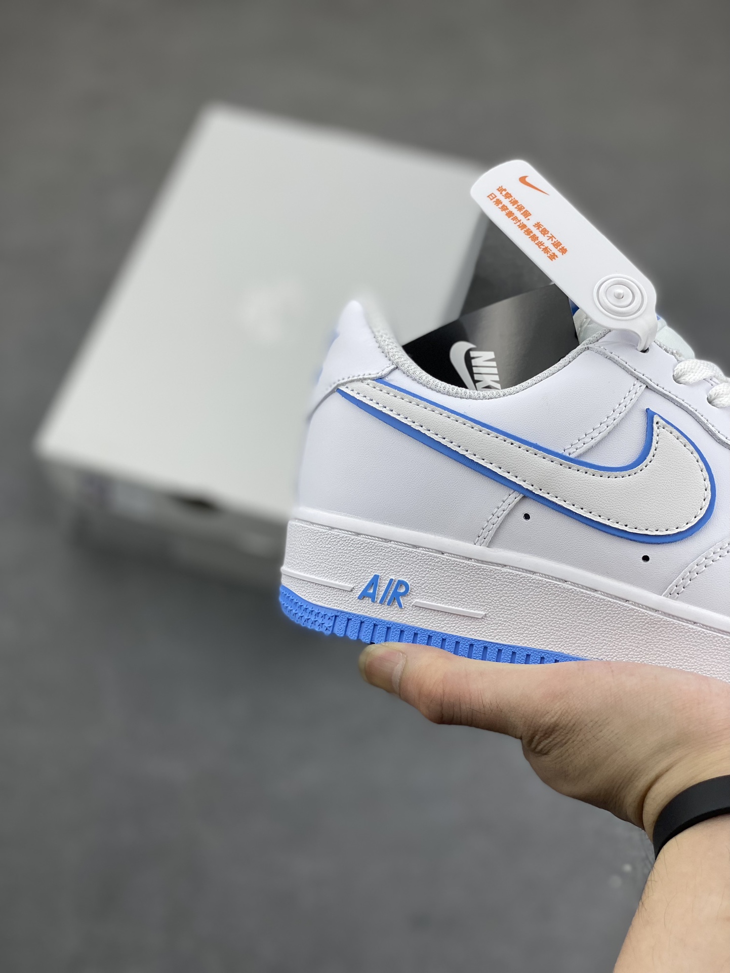 Nike Air Force 1 '07 Low White/Blue Casual Sneakers DV0788-101 6 i1688237073 2286 4