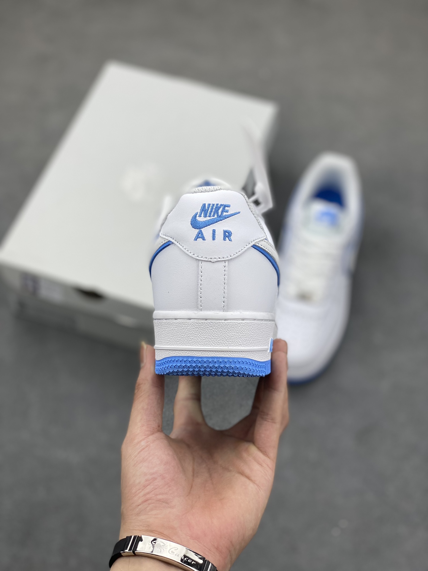 Nike Air Force 1 '07 Low White/Blue Casual Sneakers DV0788-101 5 i1688237073 7197 3